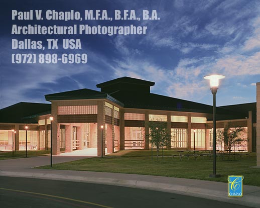 TWILIGHT EXTRIOR Digital Architectural Photography Dallas TX Fort Worth Texas Architectural Photographer Paul Chaplo2015